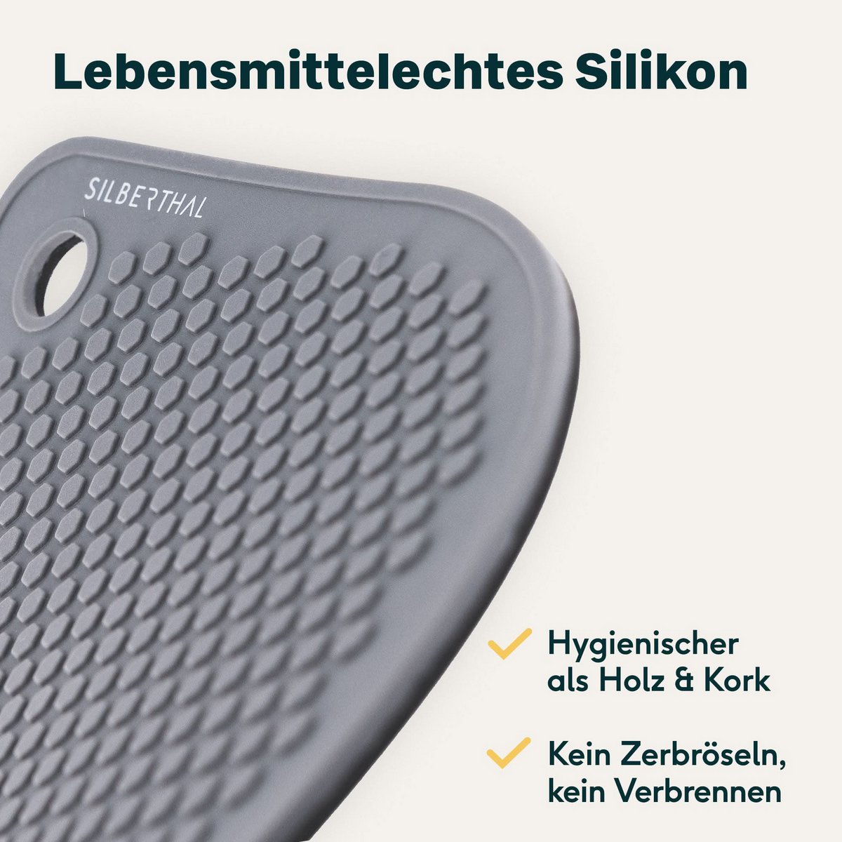 Magnetische Panonderzetter Silicone - Beschermt Tafel tegen Hitte
