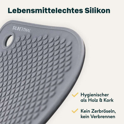 Magnetische Onderzetter Silicone – Silberthal Panonderzetter met Magneet - Dahomy.nl