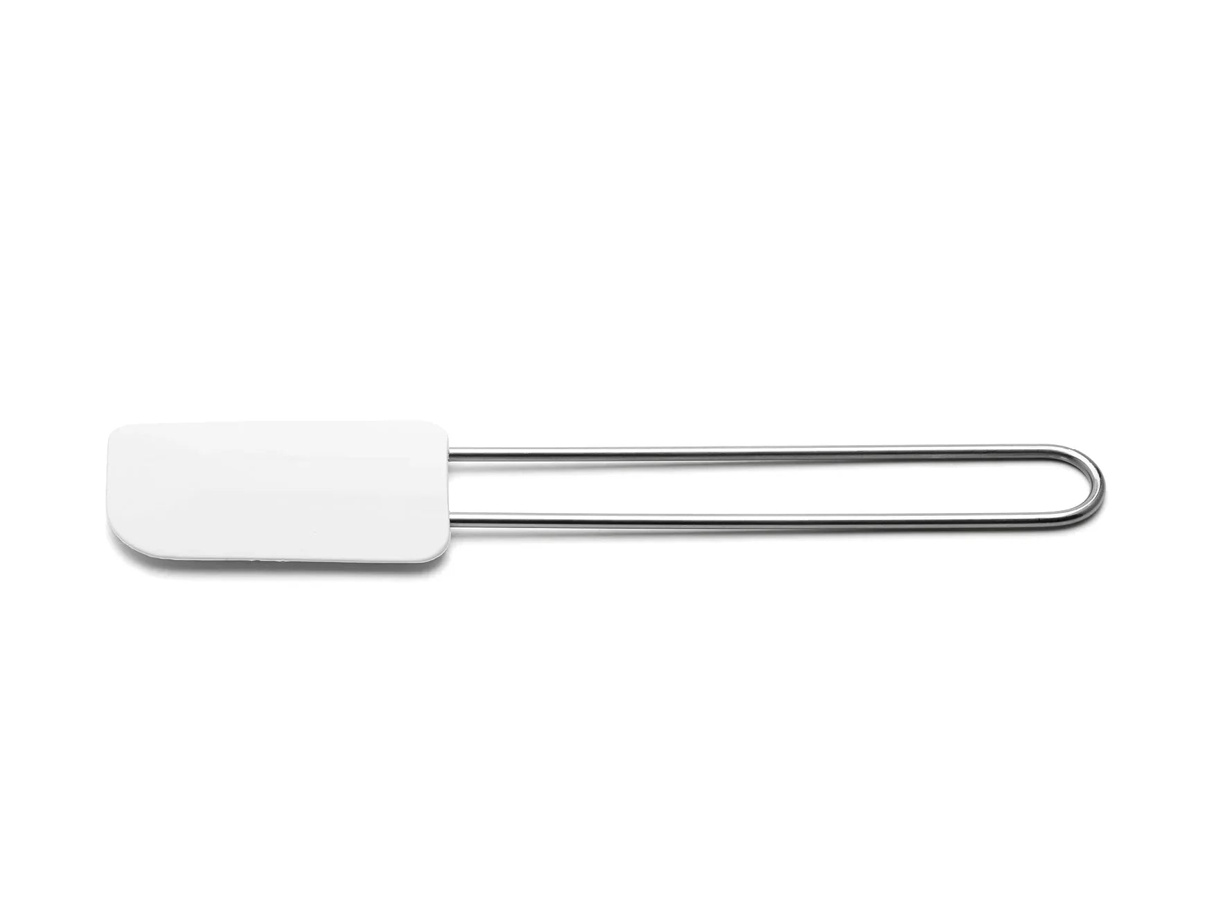 Deegschraper Siliconen Karl Weis Wit | Hittebestendig 220°C | RVS - Dahomy.nl