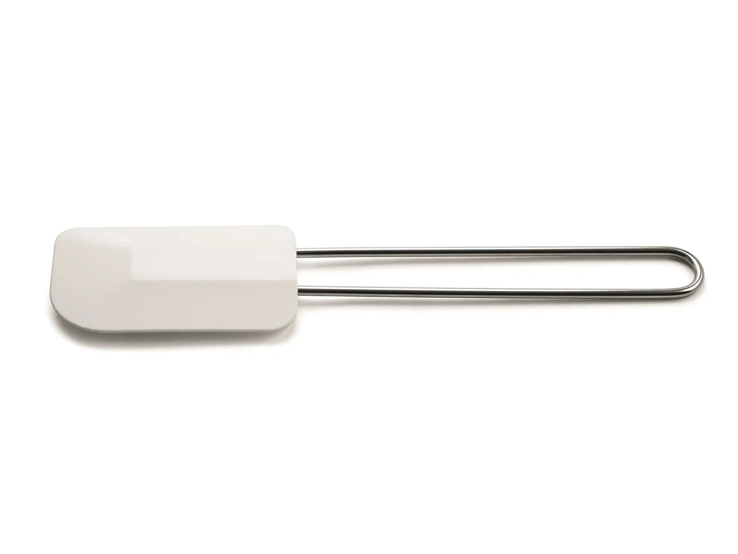 Deegschraper Siliconen Karl Weis Wit | Hittebestendig 220°C | RVS - Dahomy.nl