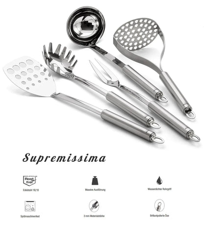 Aardappelstamper RVS Karl Weis Supremissima 39cm | Ergonomisch - Dahomy
