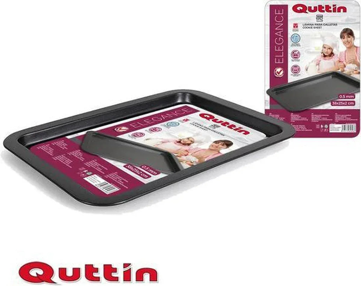 Bakplaat Quttin 38x25cm Rechthoekig | Antiaanbak Ovenbestendig - Dahomy