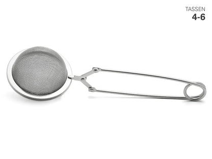 Thee-infuser RVS Karl Weis 8cm | Fijnmazig Veer | Theezeef - Dahomy.nl