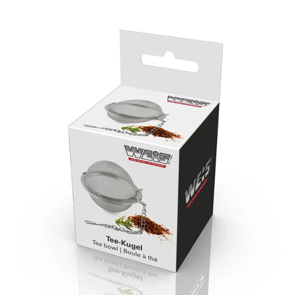 Theebol RVS Karl Weis 5,5cm | Fijn Zeefgaas | Veilige Sluiting - Dahomy.nl