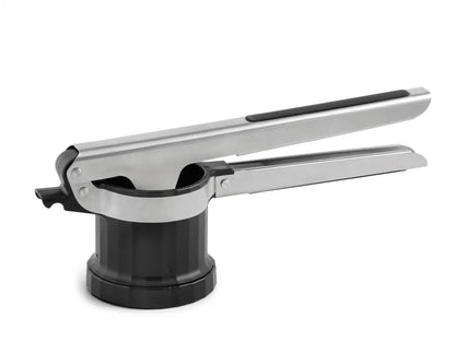Pureepers RVS Karl Weis 32cm | Fruitpers 3 Gatdiameters | Made in Germany - Dahomy.nl