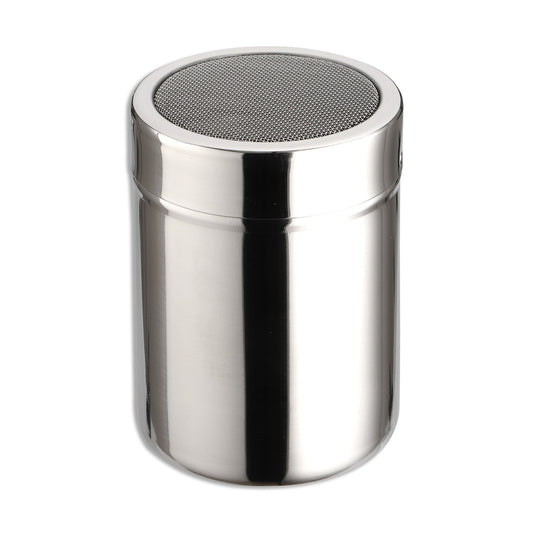 Karl Weis cacaostrooier RVS met bajonetsluiting voor cacao en bloemsuiker
