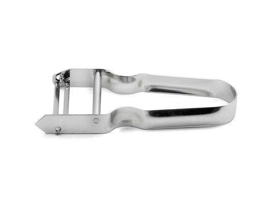 Karl Weis dunschiller RVS met beweegbaar mes - geschikt voor links en rechtshandigen