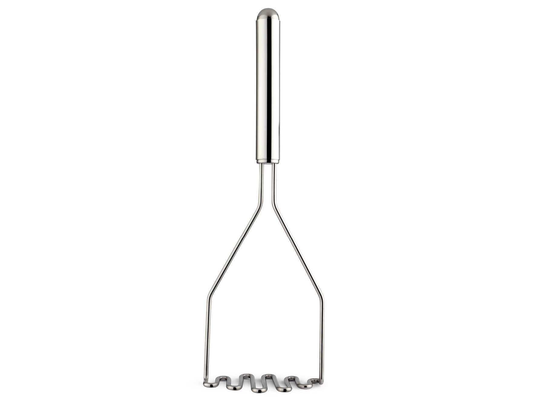Karl Weis professionele aardappelstamper RVS 38cm buisvormige handgreep

