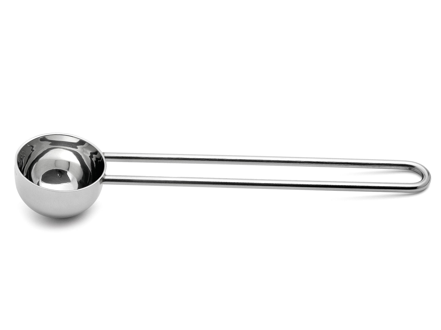 Karl Weis lange maatlepel 7 gram roestvrij staal koffie thee 17,3 cm lange steel.