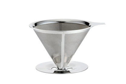 Koffiefilter Permanent RVS Karl Weis | Dubbele Laag | Ultrafijn - Dahomy.nl