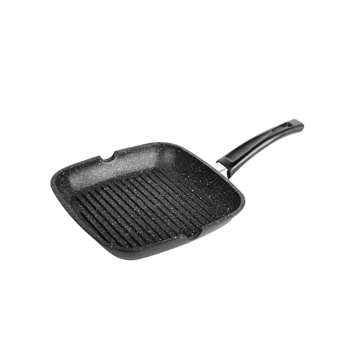 Swiss Pro+ grillpan 28cm geschikt voor inductie met bakelieten handvat