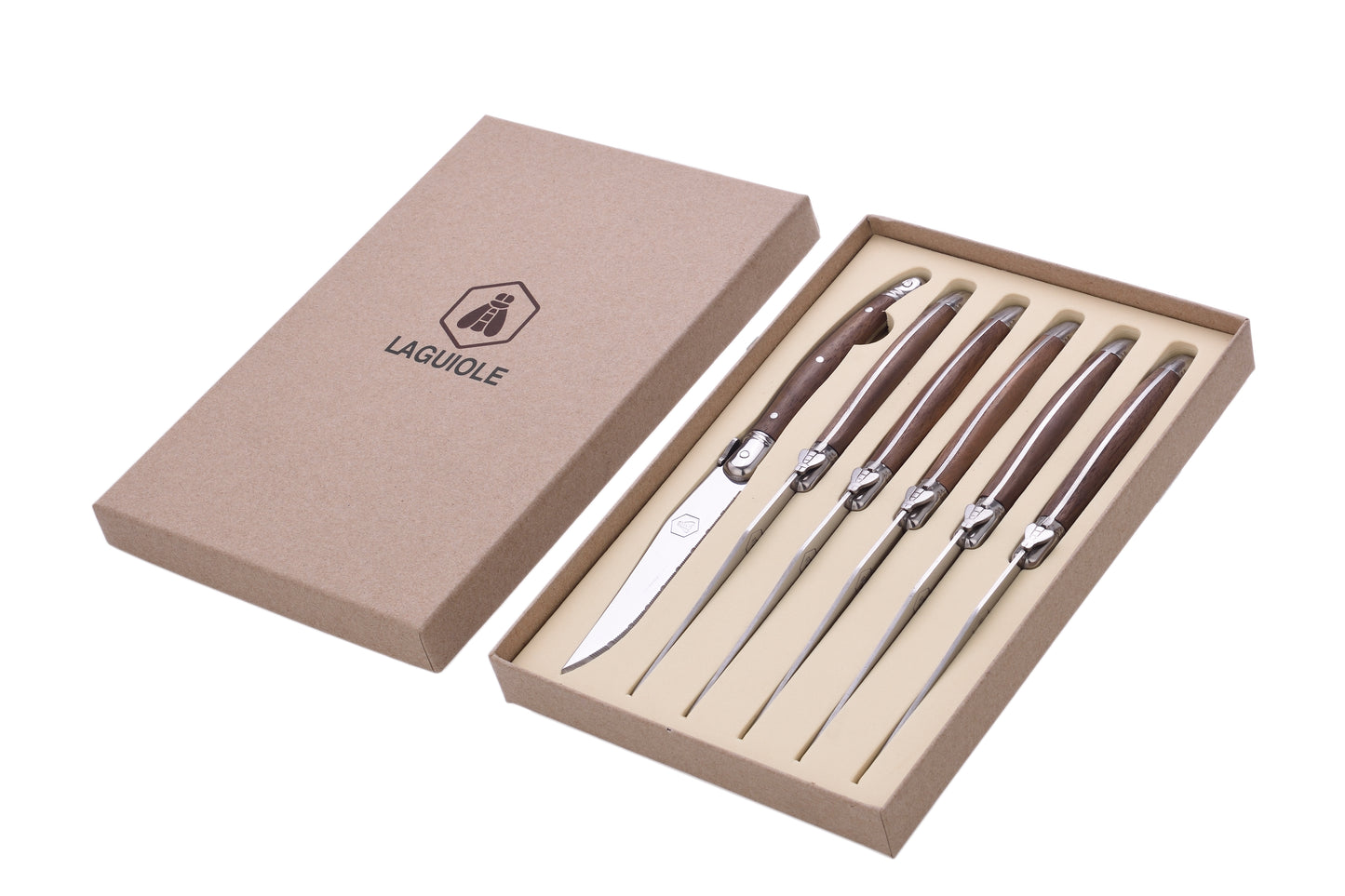 LAGUIOLE steakmessen verpakking luxe presentatie cadeau
