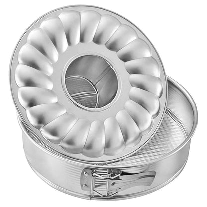 Taartvormen Set Zenker 3-delig | Springvorm Savarin Cakevorm - Dahomy.nl
