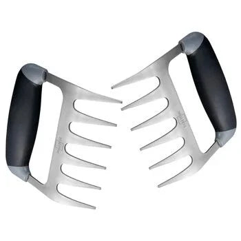 RVS Pulled Pork Klauwen met ergonomisch handvat