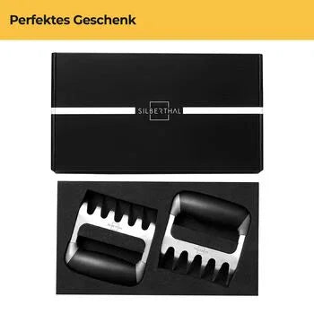 RVS Pulled Pork Klauwen met ergonomisch handvat