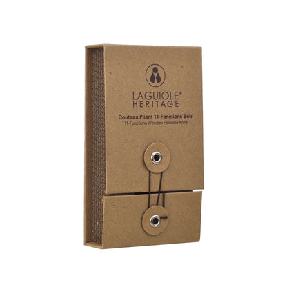 Laguiole Heritage Multifunctioneel Zakmes – Rood Sandelhout – 11 Functies