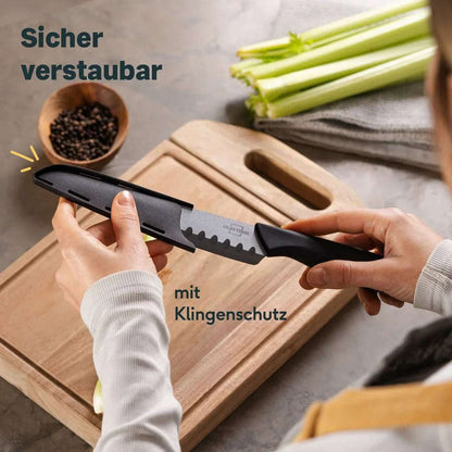 Keramische Messen Set 3-delig – Silberthal Zirkonia Messenset met Mesbescherming - Dahomy.nl