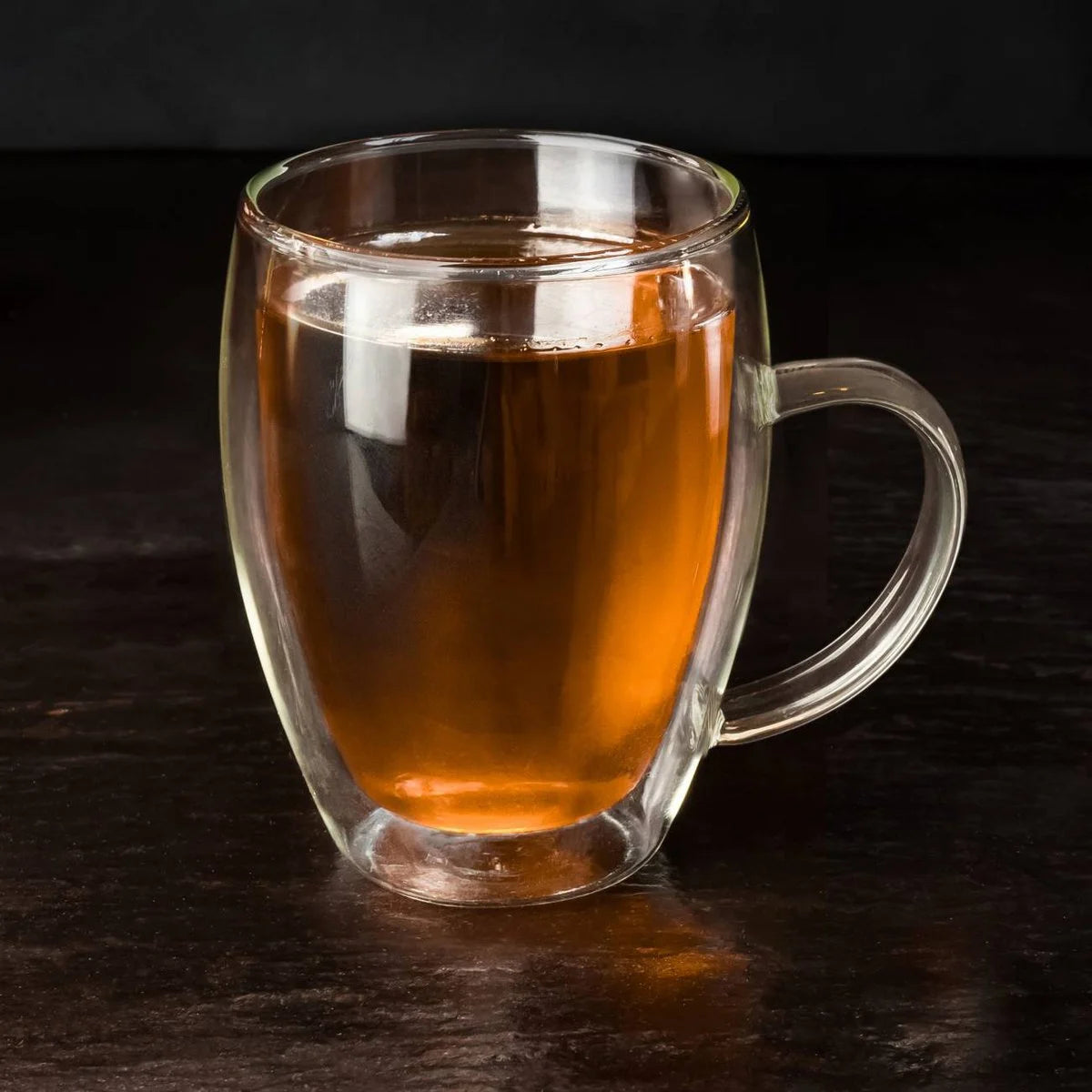 Mondgeblazen Creano thermoglazen met handvat voor koffie en thee


