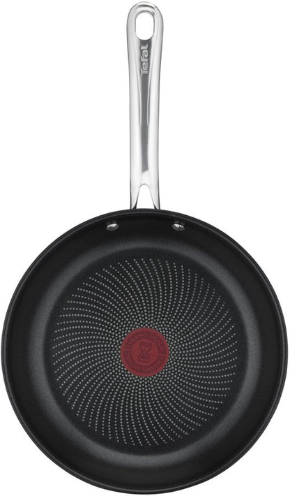 Tefal Thermo-Signal indicator rood 180 graden ideale baktemperatuur koekenpan.