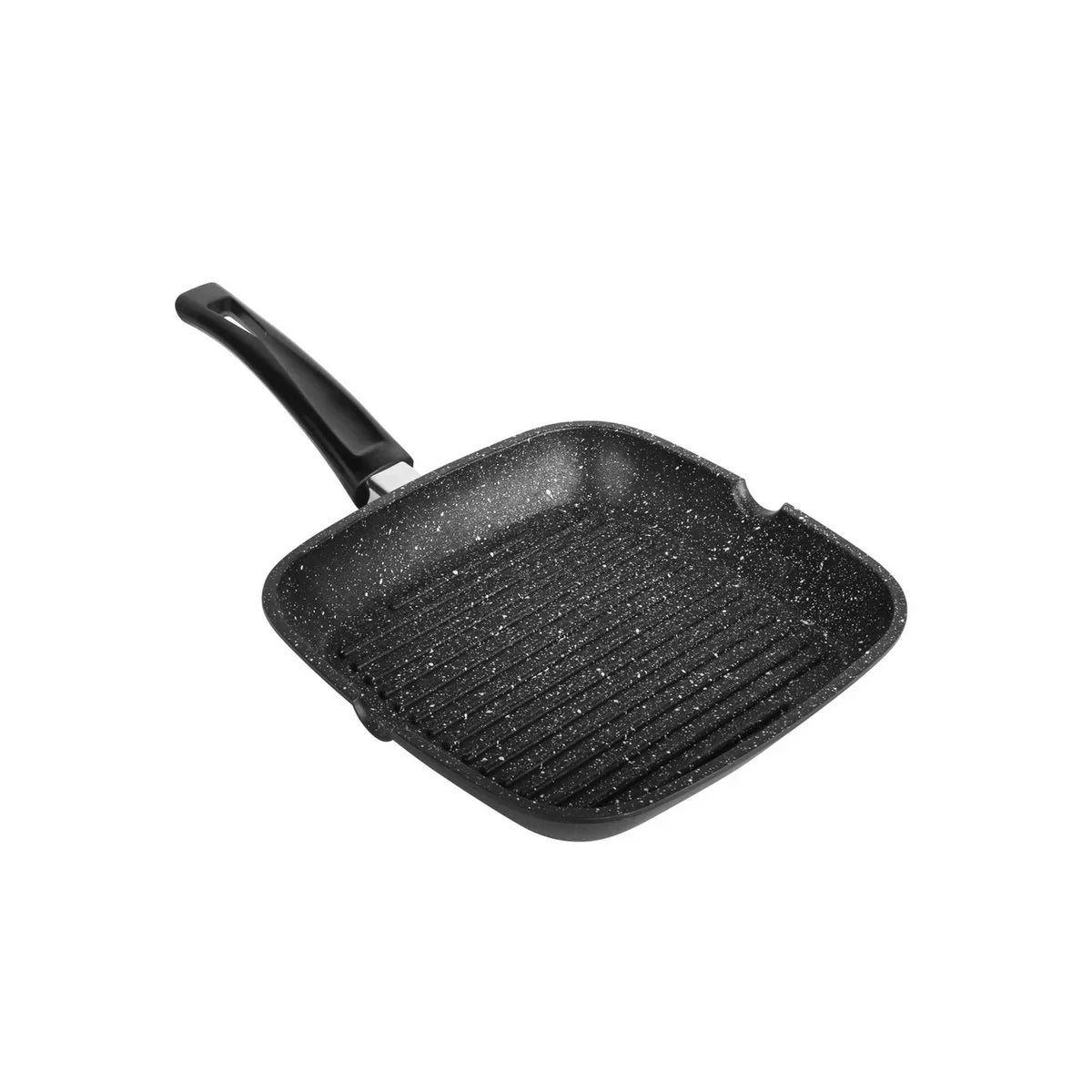 Swiss Pro+ grillpan 28cm geschikt voor inductie met bakelieten handvat