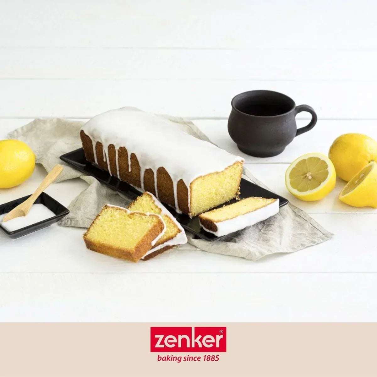 Zenker Cakevorm 25,5 cm Zwart Metallic - Perfecte Cakes Maken - Dahomy.nl