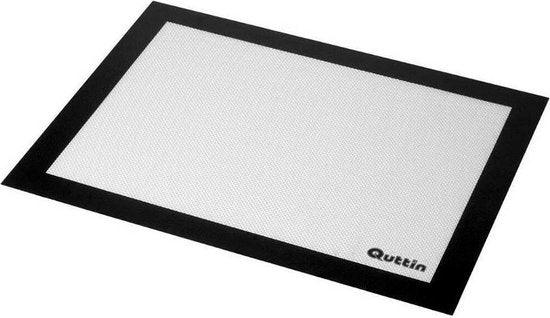 Bakmat Siliconen Quttin 30x40cm | Herbruikbaar Antiaanbak | Rechthoekig - Dahomy