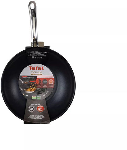 Tefal Infinite Wokpan 28 cm met originele verpakking EAN 3168430344303.