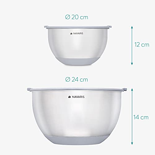 Navaris keukenhulp set mengkommen en raspen complete overzicht