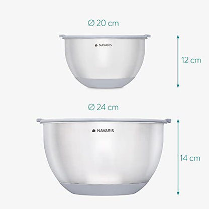 Navaris keukenhulp set mengkommen en raspen complete overzicht