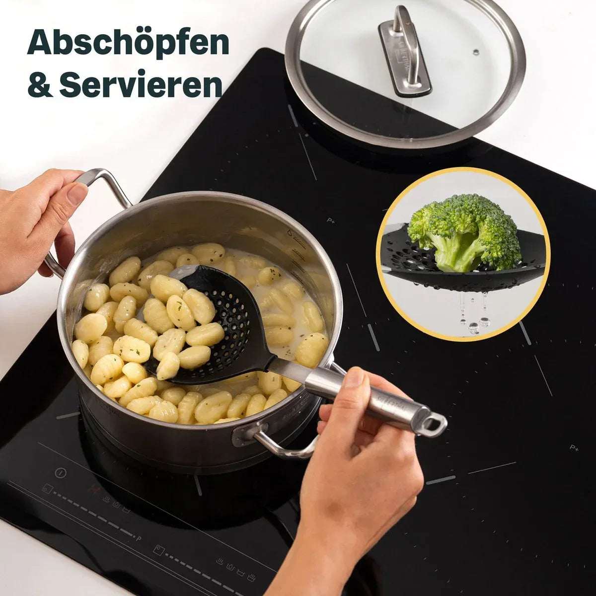 Keukengereiset RVS 5-delig Silberthal | Antiaanbaklaag Bescherming - Dahomy.nl