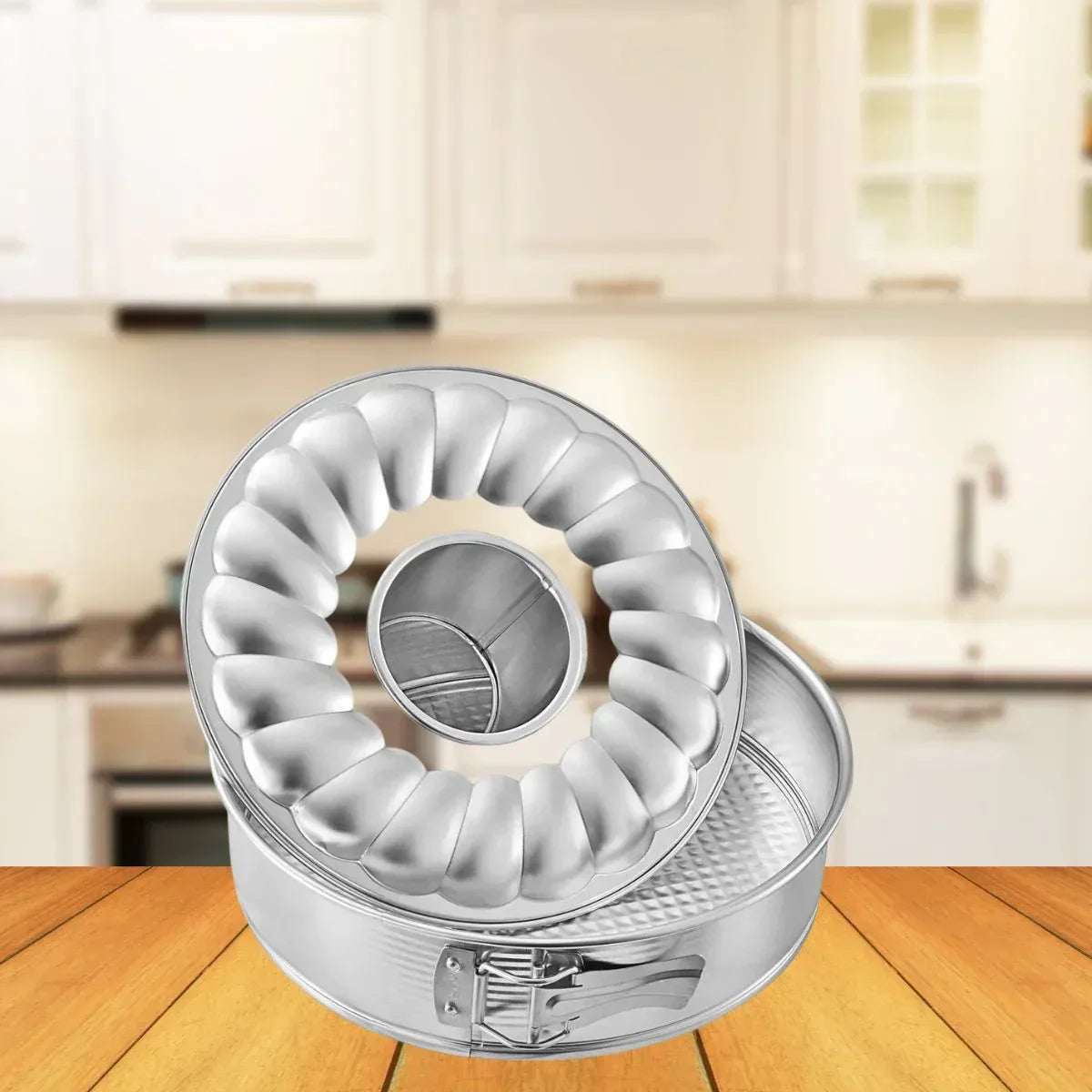 Taartvormen Set Zenker 3-delig | Springvorm Savarin Cakevorm - Dahomy.nl