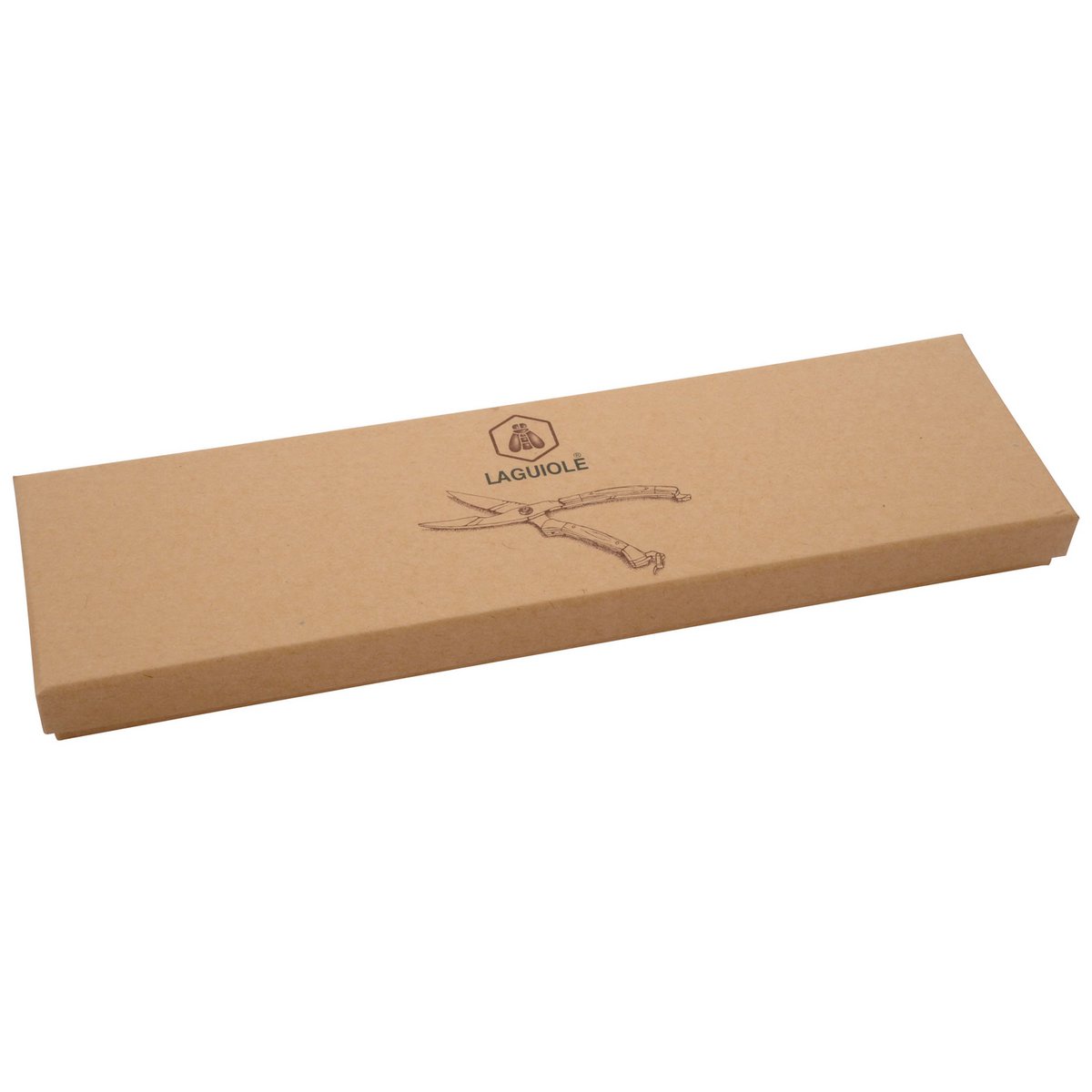Laguiole vleesschaar geschenkdoos verpakking cadeau keukenschaar
