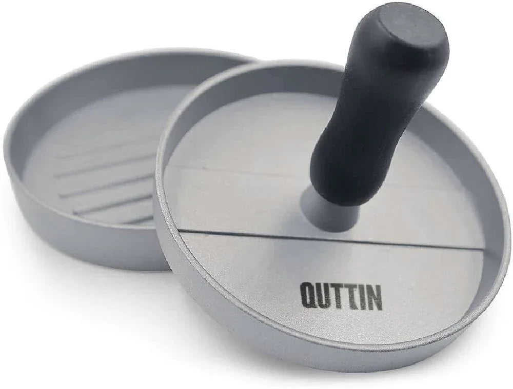 Hamburgerpers RVS Quttin 12cm | Burgerpers | BBQ Accessoire - Dahomy.nl