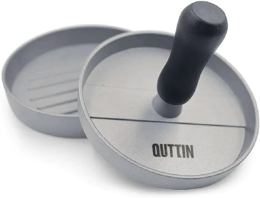 Hamburgerpers RVS Quttin 12cm | Burgerpers | BBQ Accessoire - Dahomy.nl