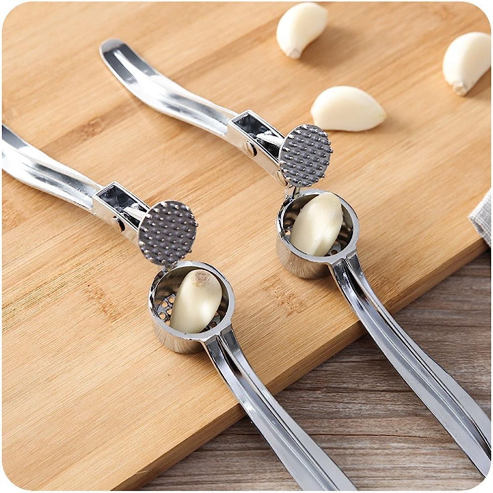 Quttin knoflookpers ergonomische handgreep – comfortabel en makkelijk schoon te maken
