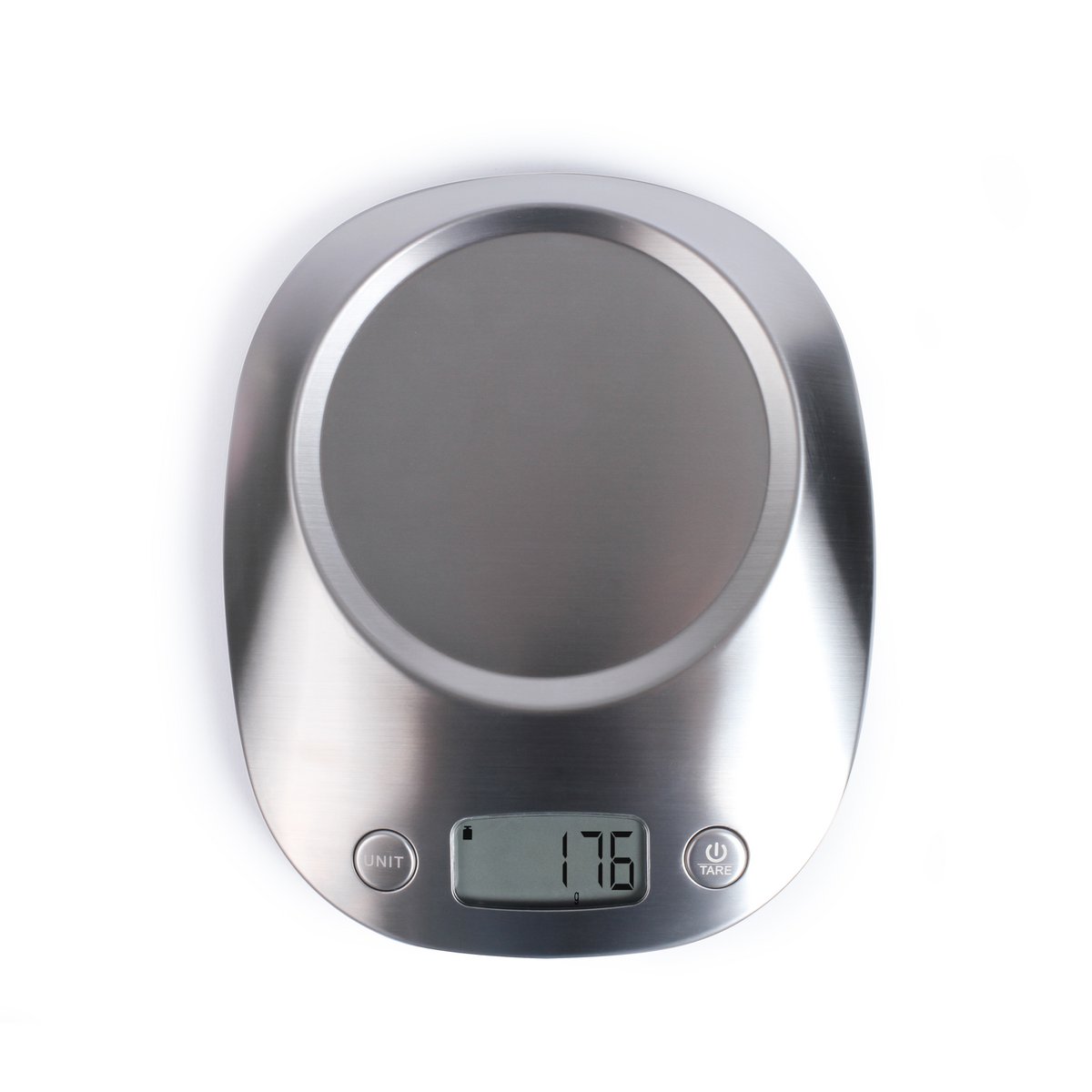 LCD-scherm van Livoo keukenweegschaal met tarrafunctie en 5kg capaciteit