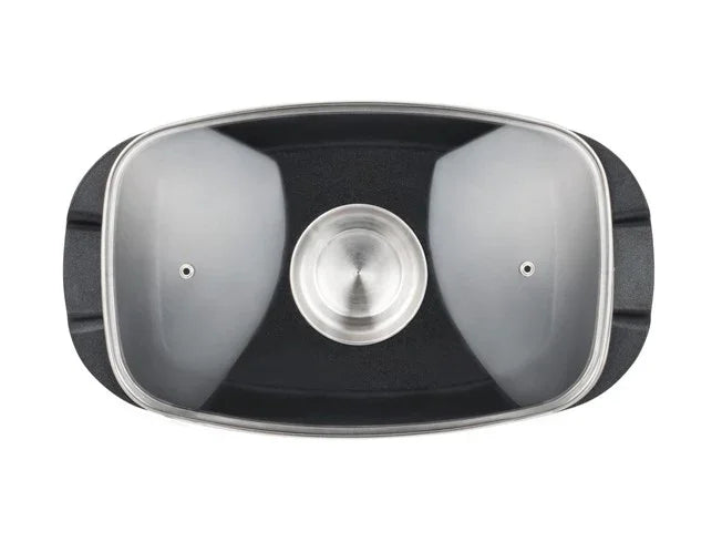 Swiss Pro+ braadpan geschikt voor oven en fornuis met deksel