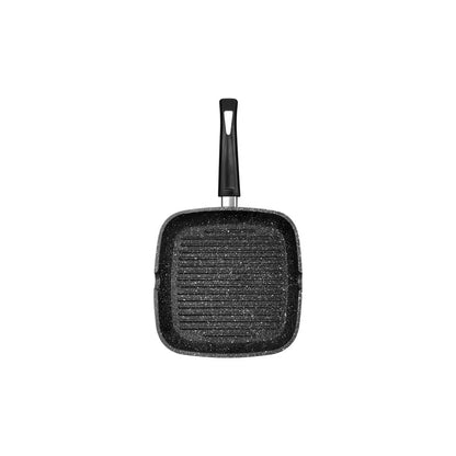 Swiss Pro+ grillpan 28cm geschikt voor inductie met bakelieten handvat