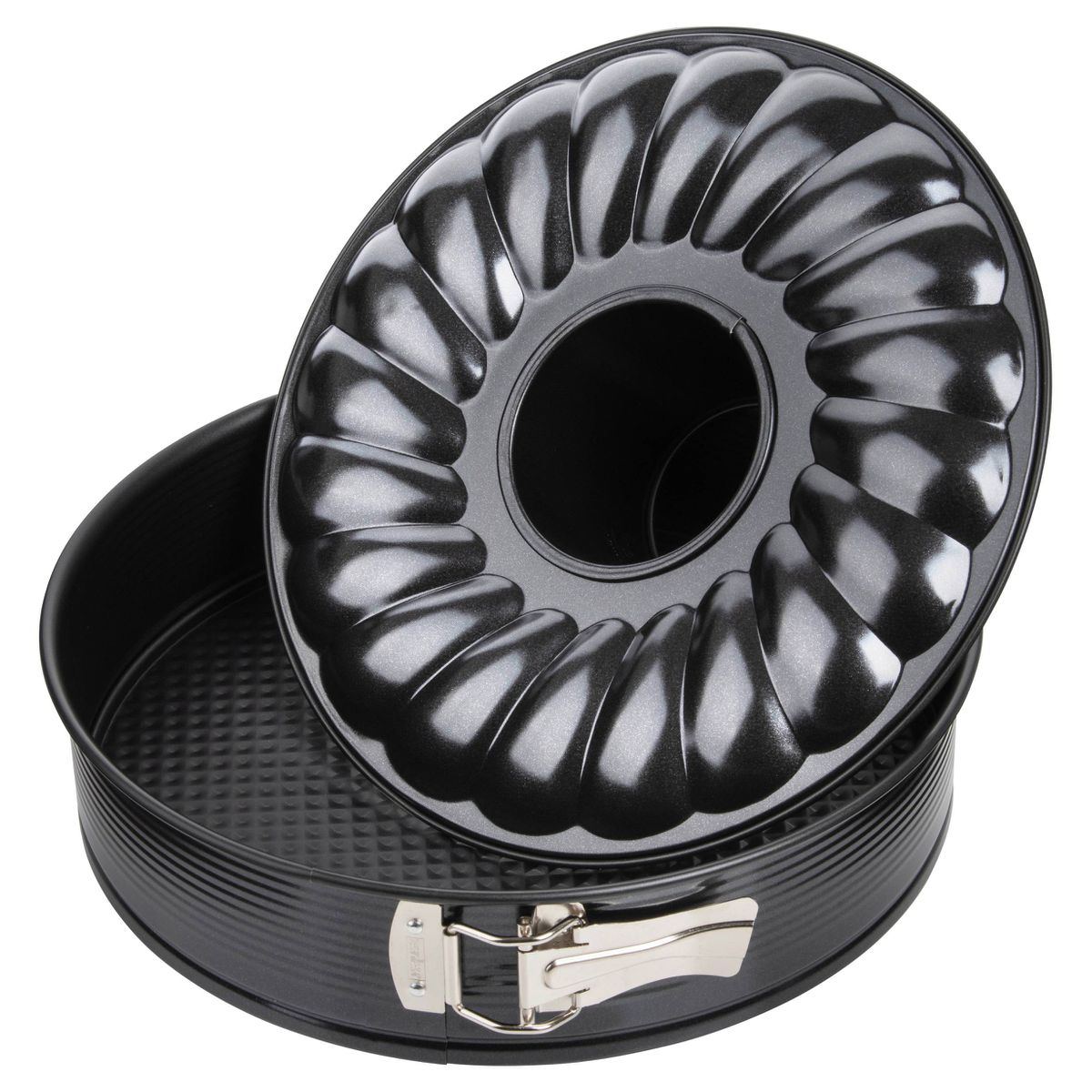 Zenker springvorm 28cm met handige scharnier voor savarins
