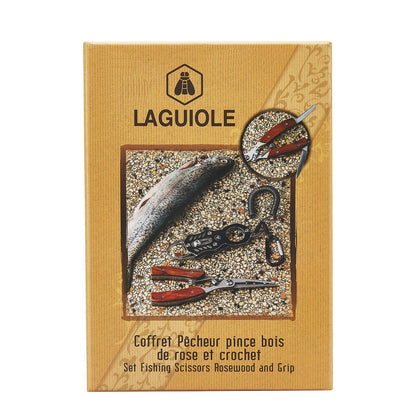 Laguiole Pêcheur cadeau set voor vissers compleet overzicht