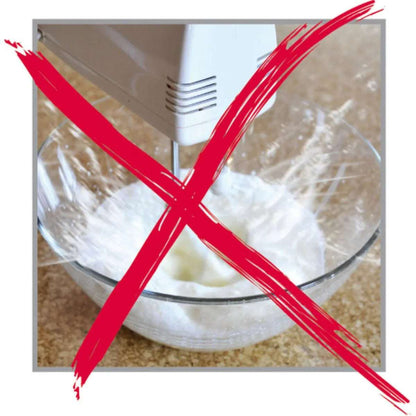 Antispatdeksel Zenker 30cm | Smart Pastry | Transparant Mixer Opening - Dahomy
