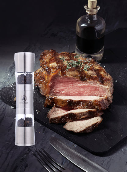 LAGUIOLE duomolen roestvrij staal elegant design Ø5cm
