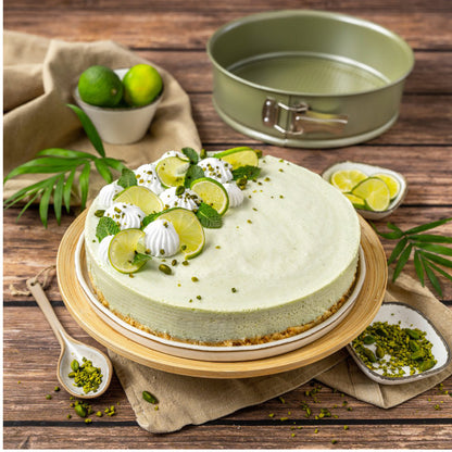 Zenker springvorm ILAG Green coating resultaat perfect gebakken taart