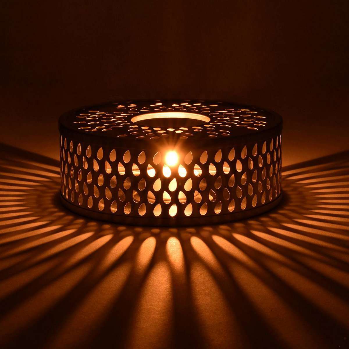 Theepot warmer roestvrij staal op de natuur geïnspireerd design Creano

